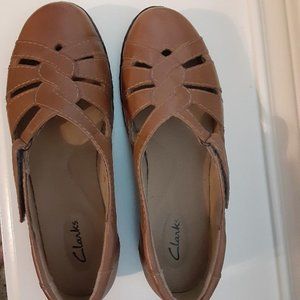 Clarks Leather flat shoes